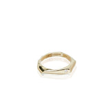 Ali Grace Gold Geometric Diamond Ring