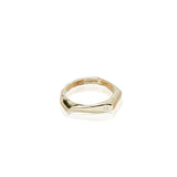 Ali Grace Gold Geometric Diamond Ring