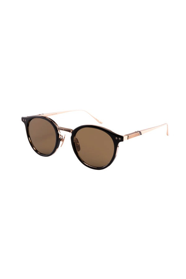 Leisure Society Anacapa 18K Rose Gold Sunglasses – A display picture 1