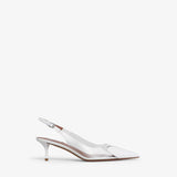 Alaia Blanc Optique Slingbacks 55