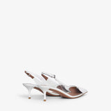 Alaia Blanc Optique Slingbacks 55