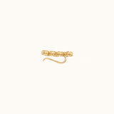 Viltier 18K Yellow Gold Diamond Clique Earrings