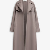 Alaia Brown Gray Trench Coat
