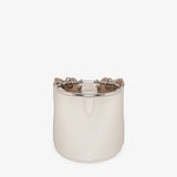 Alaia Ivory M Ring Bucket Bag