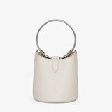 Alaia Ivory M Ring Bucket Bag