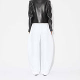 Alaia Blanc Low Waist Round Jeans