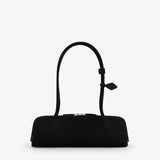 Alaia Noir Le Teckel Medium Bag