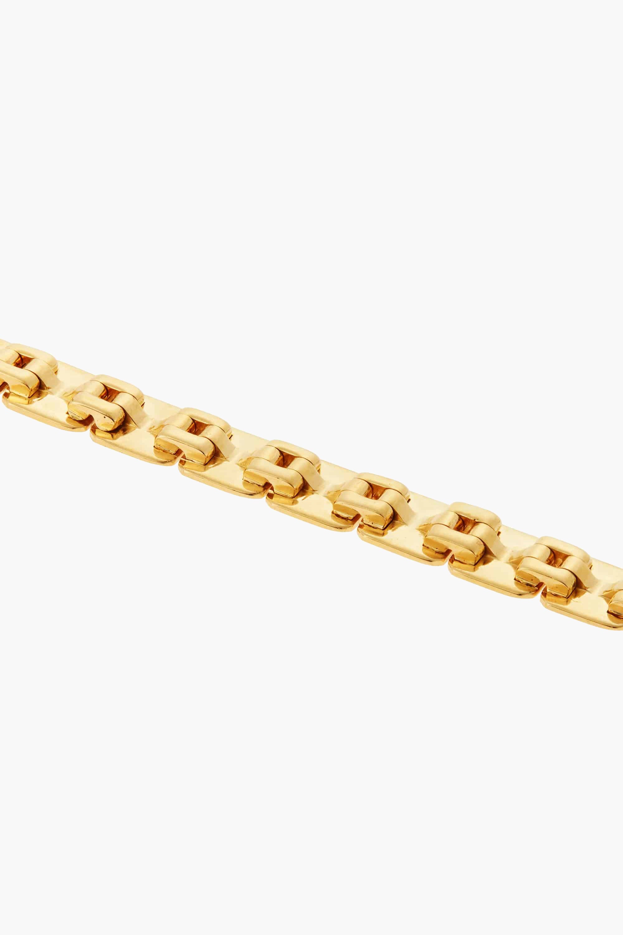 Ileana-Makri-18K-Yellow-Gold-Medium-Tile-Bracelet-Amarees