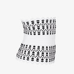 alaia-vienne-stretch-knit-corset-belt-black-and-white-amarees