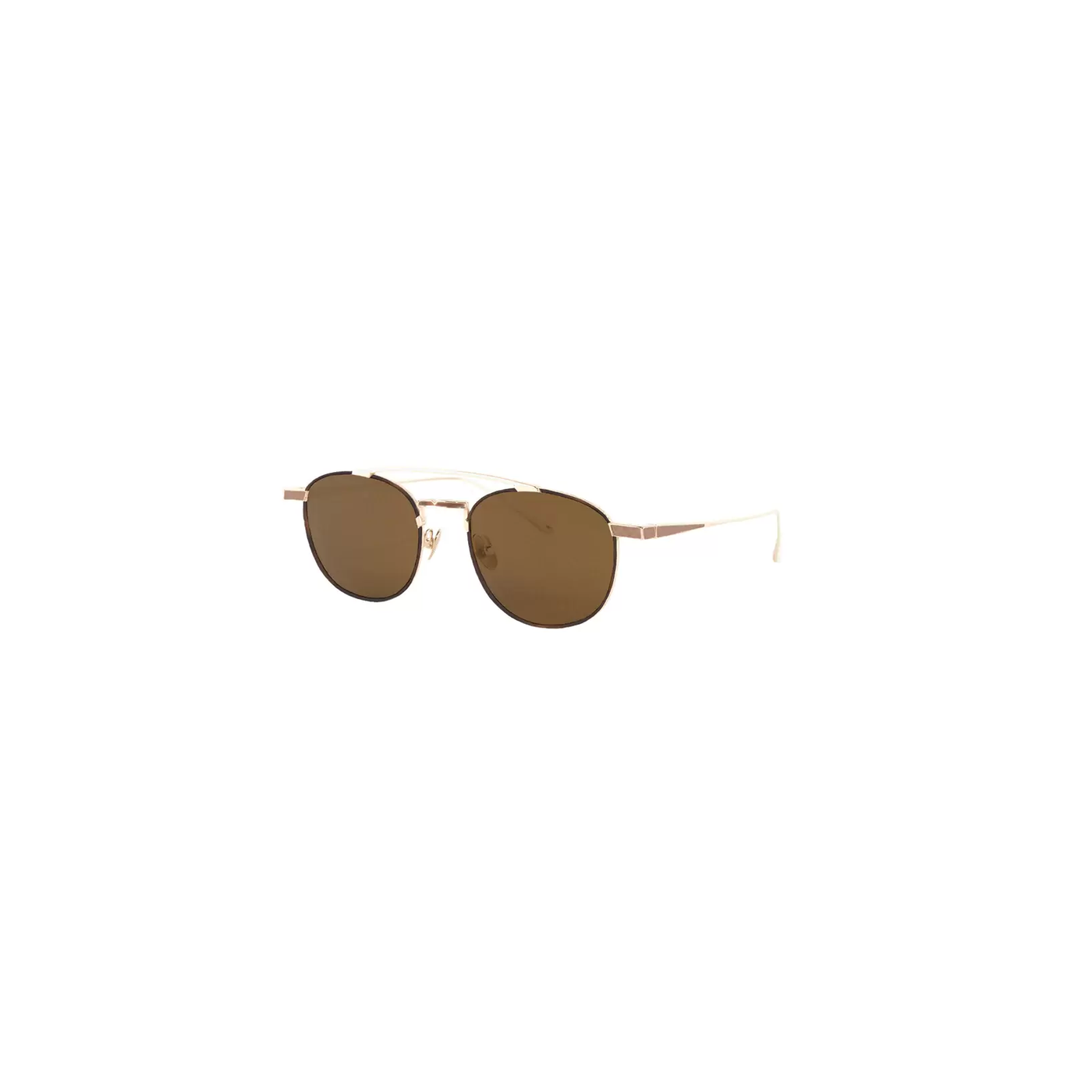 Calder 18K Yellow Gold Tortoise Sunglasses