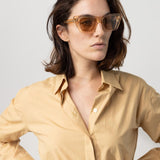 Cat Eye S187 Sunglasses in Orange