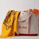16 KM Canvas Tote Bag Solid
