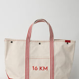 16 KM Canvas Tote Bag Solid