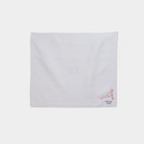 Left Leg Lunge Embroidered Napkin