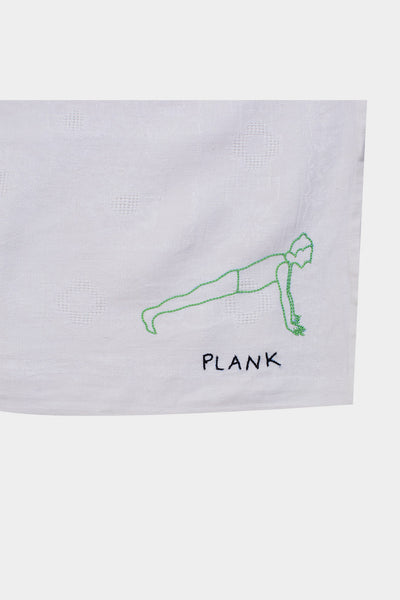 Plank Embroidered Napkin