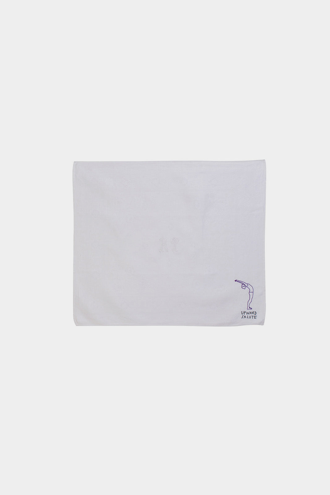 Upward Salute Embroidered Napkin