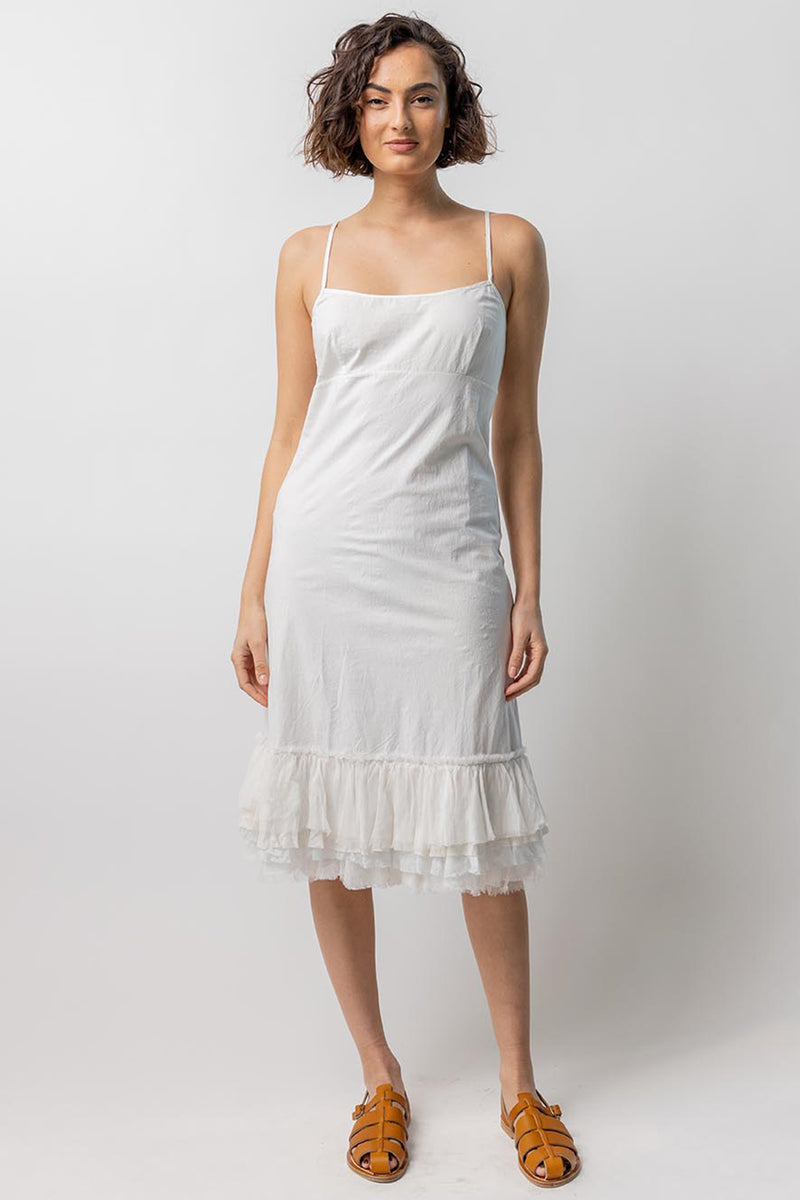 Slip with Ruffles