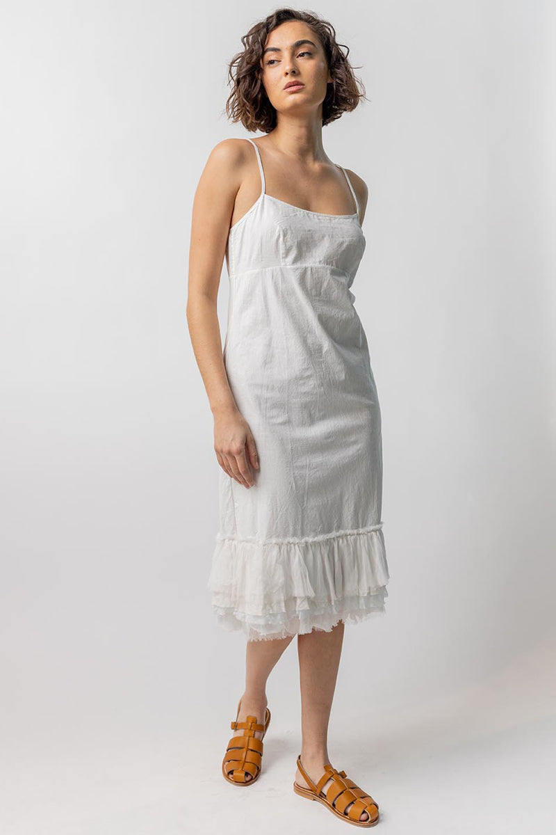 Slip with Ruffles
