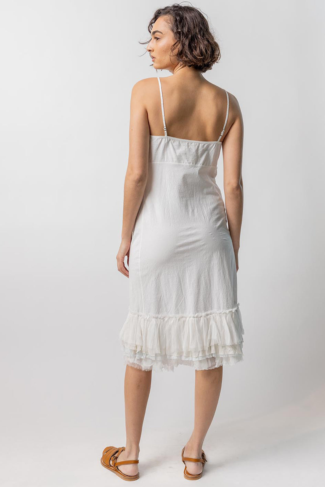Slip with Ruffles