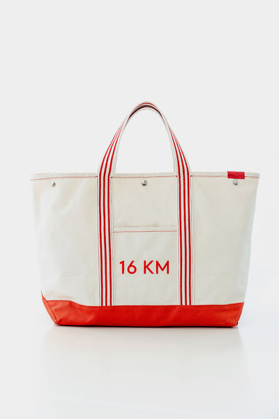 16 KM Canvas Tote Bag Solid