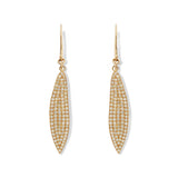 Ileana Makri Falling Leaves Diamond Earrings