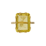 Ileana Makri Oblong Crown Solitaire Lemon Topaz