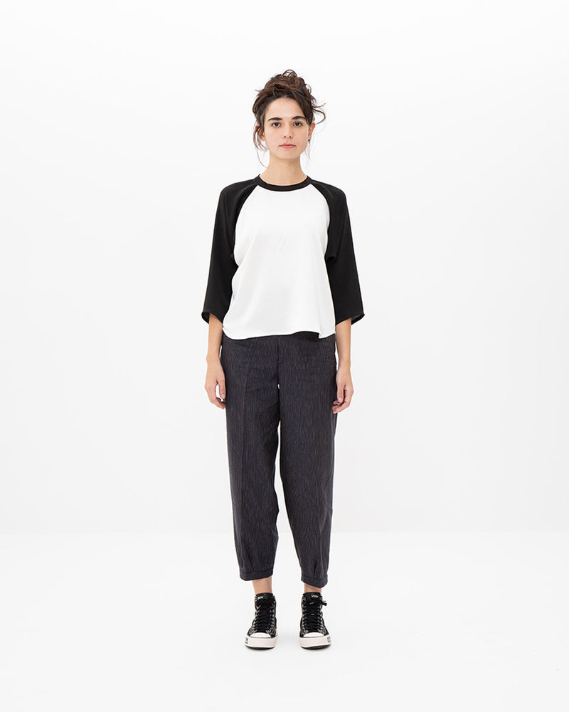 Chirimen Raglan Blouse