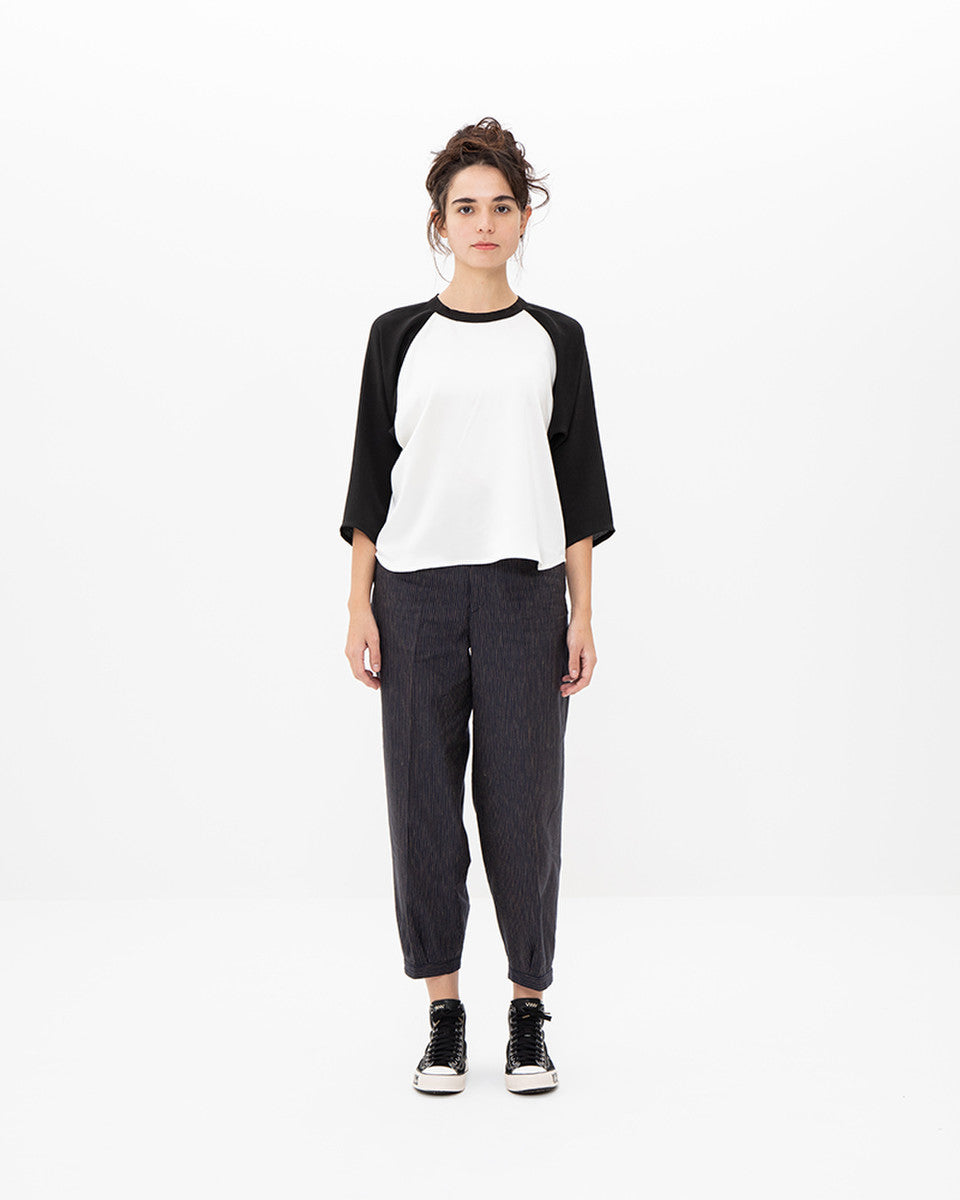 Chirimen Raglan Blouse