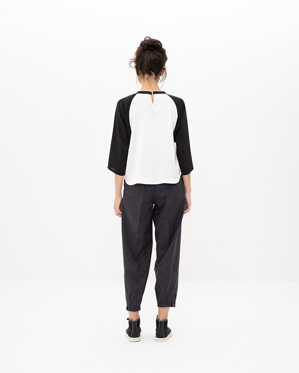 Chirimen Raglan Blouse
