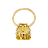 Ileana Makri Oblong Crown Solitaire Lemon Topaz