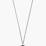 Ileana Makri 18K Yellow Gold Oxidized Green Dawn Pendant