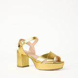 Deidre Mirror Platform - Gold