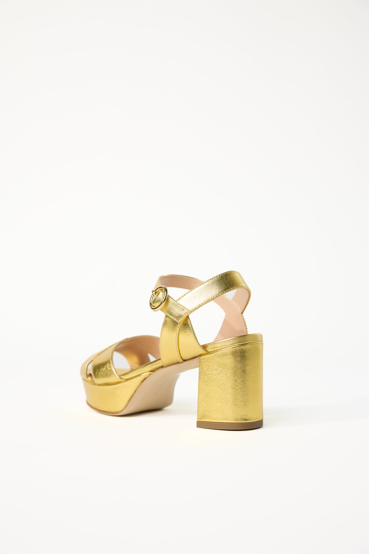 Deidre Mirror Platform - Gold
