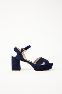 Deidre Suede Platform - Midnight