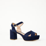 Deidre Suede Platform - Midnight