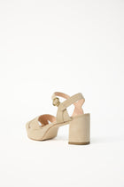 Deidre Suede Platform - Sand