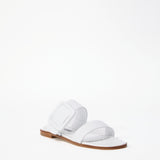 Manolo Blahnik Titubaflat Sandal in White