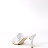 Manolo Blahnik Iacopo Open Toe Mule in White