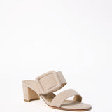 Manolo Blahnik Titubanew Sandal in Nude