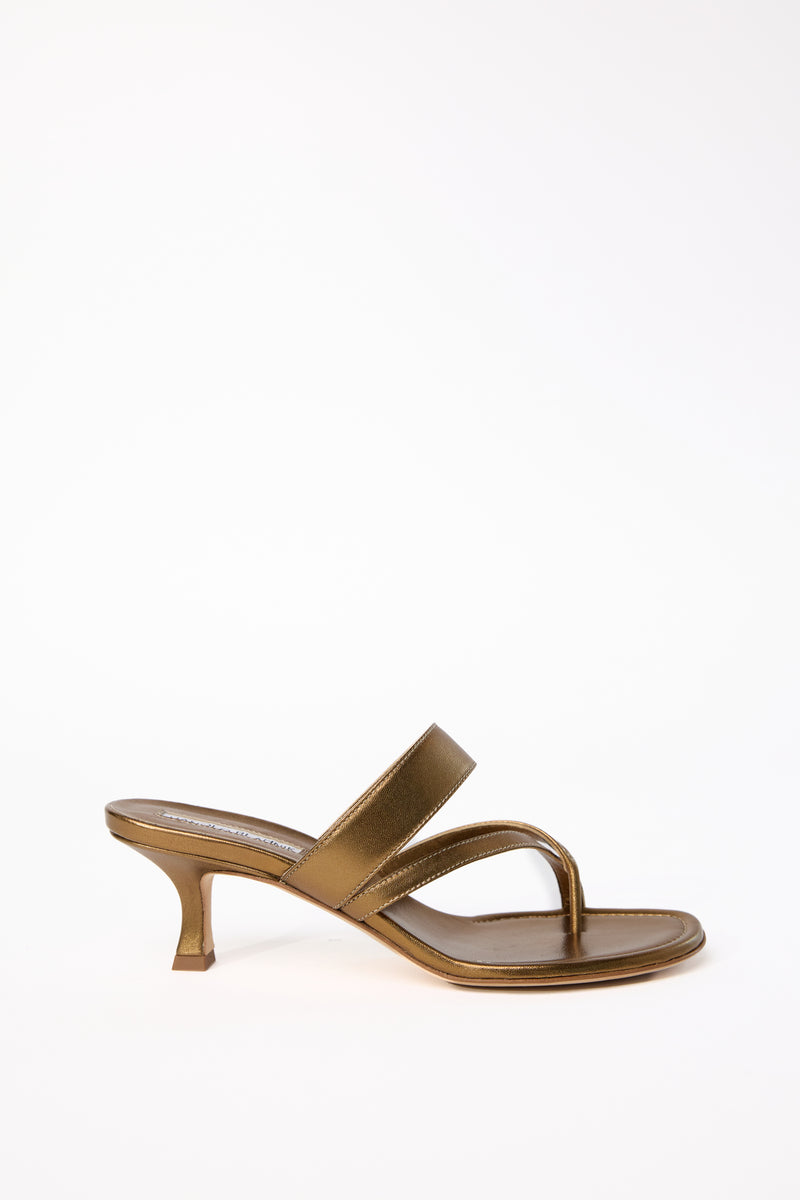 Susa Mule Sandal - Bronze