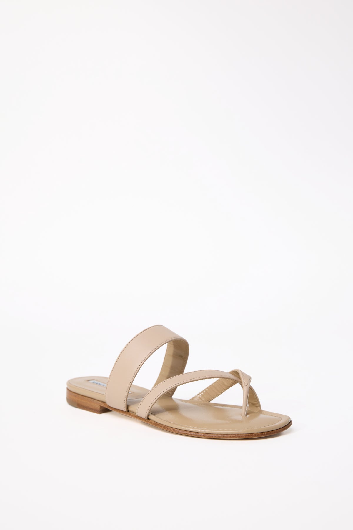 Susa Flat Sandal - Nude