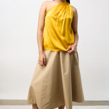 Bonded Cotton Skirt