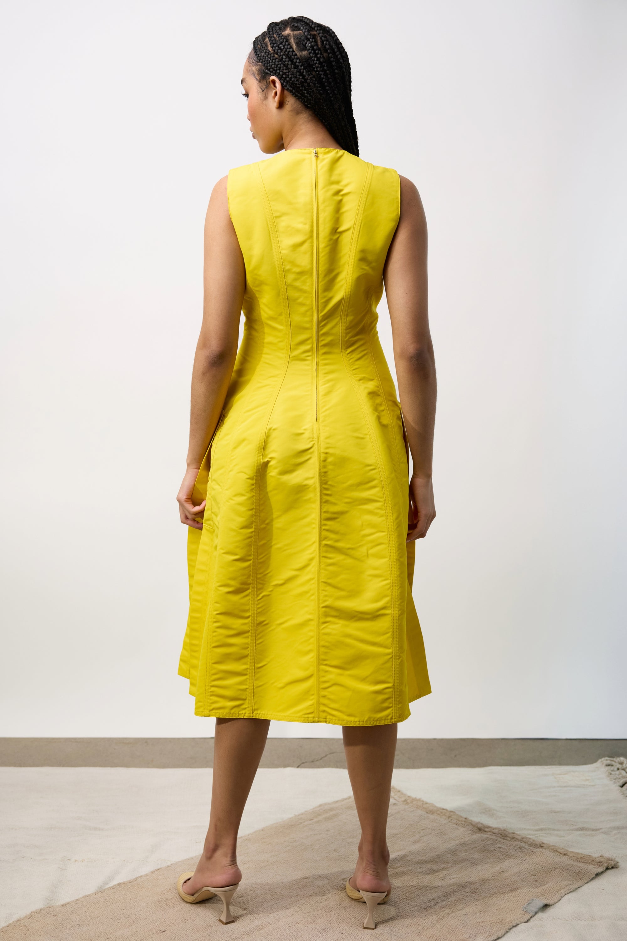 Tech Faille Short Dress