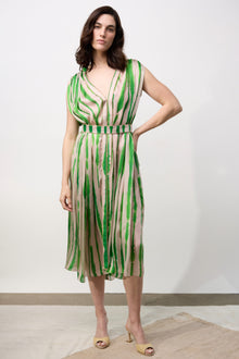 Rorschach Print Short Dress
