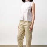 Sigaretta Elastico Lavato Pant - Naturale