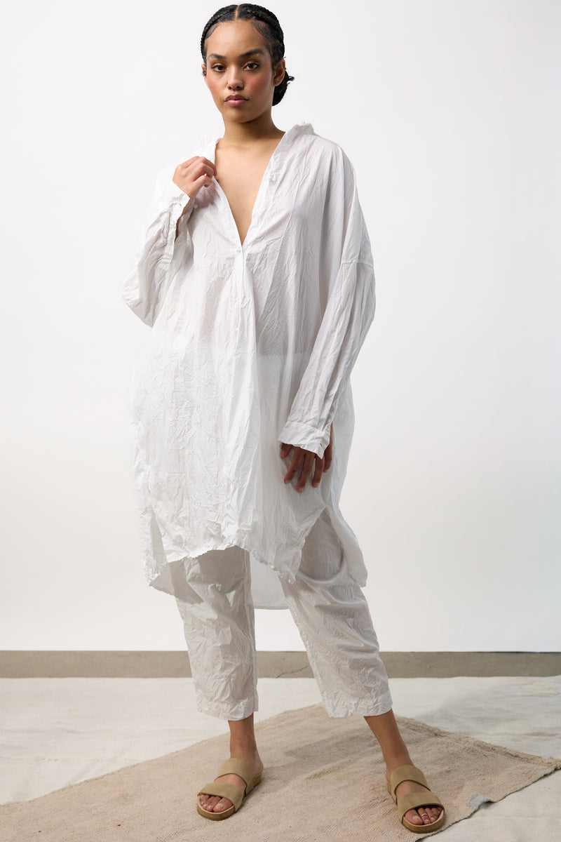 Sigaretta Elastico Lavato Pant - Bianco