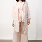 Punto Bianco Lavato Coat - Rosa Pale