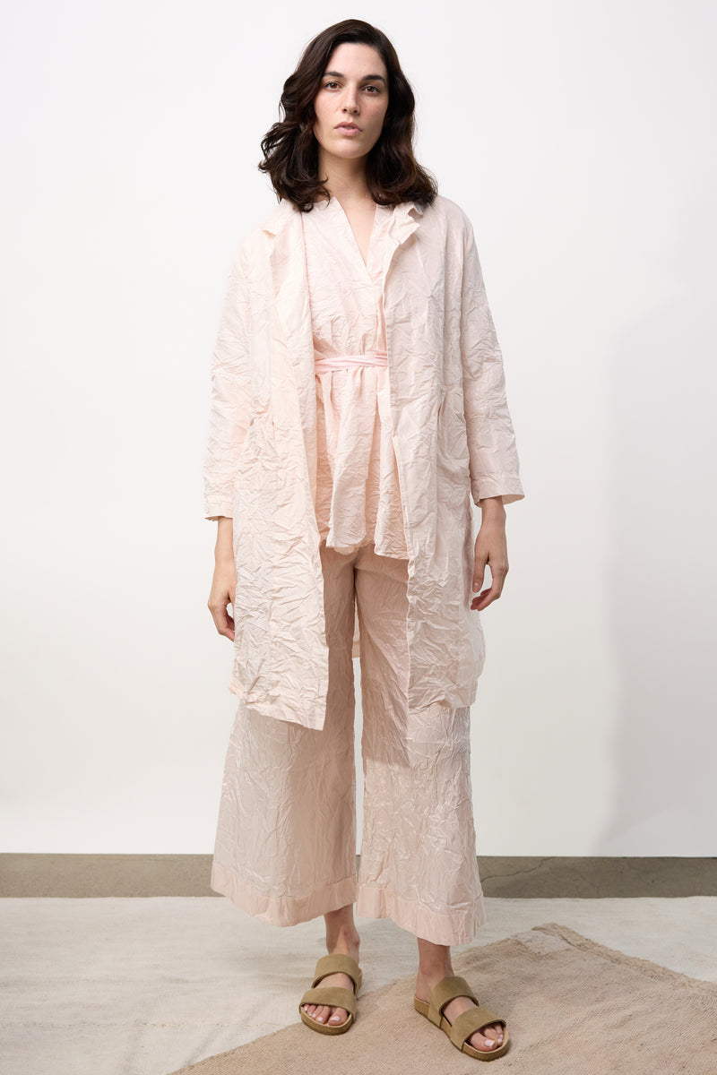 Punto Bianco Lavato Coat - Rosa Pale