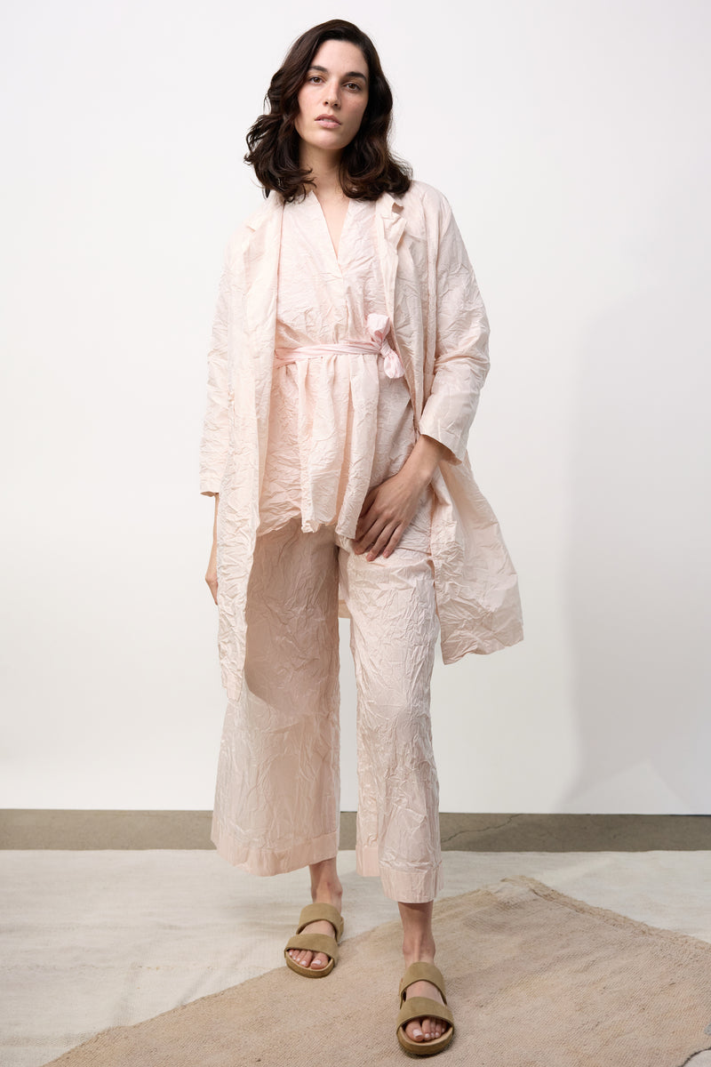 Punto Bianco Lavato Coat - Rosa Pale