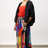 Collo Scialle Jacket - Nero